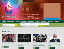 Tablet Screenshot of apameb.com.br